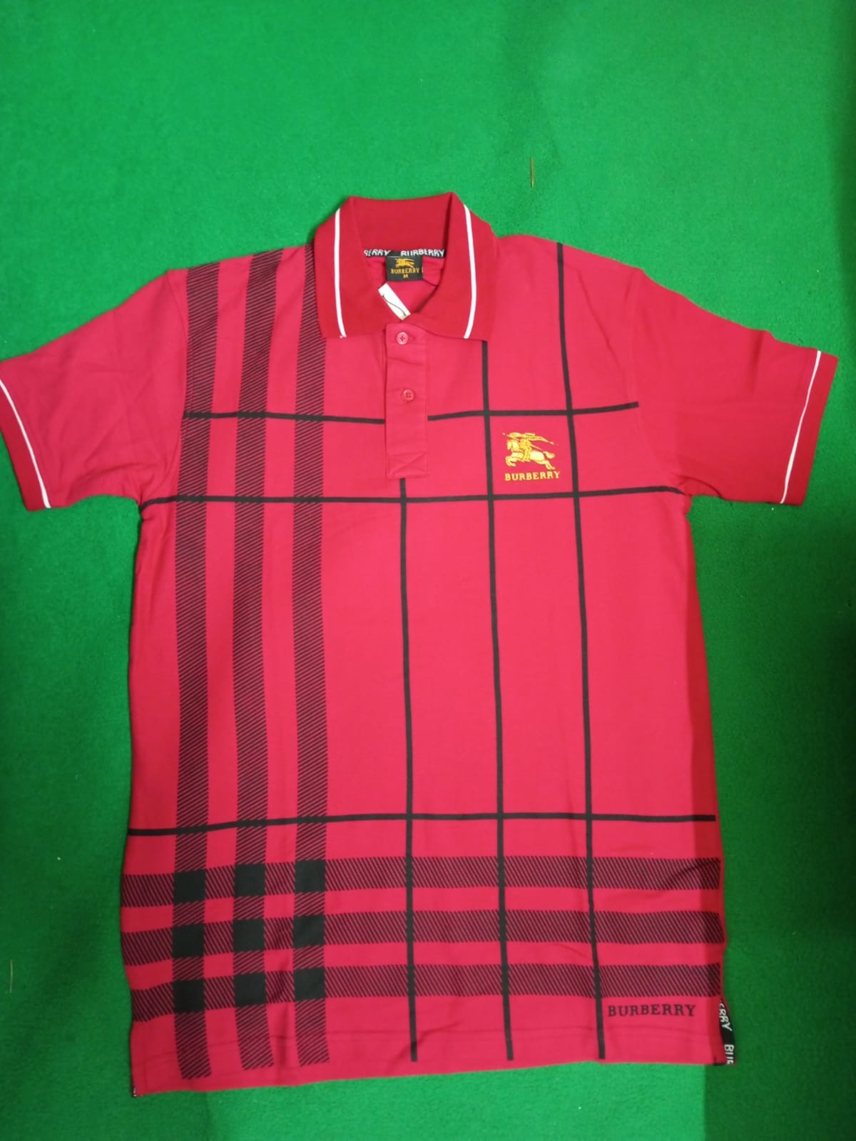 Burberry POLO T-Shirt - RED Size - M